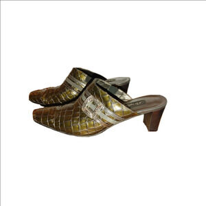 Brighton Italy Tudor Mule Size 7.5M No. 327